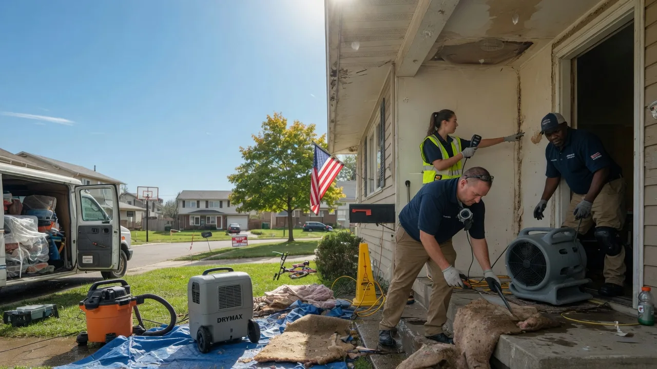 Water Damage Restoration in Lunenburg, VA near me